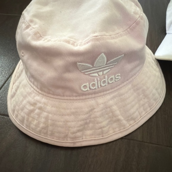 Adidas Pastel Hat set - Pink and Light Blue - Picture 2 of 4
